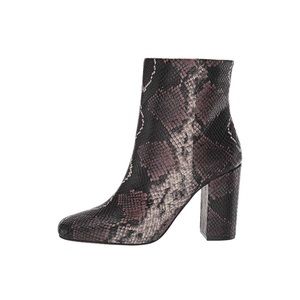 Vince Camuto Dannia Snake Ankle Boots NEW 9.5